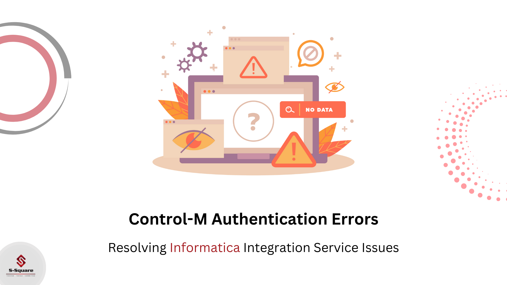 Failed to authenticate login errors in Control-M Sysout log