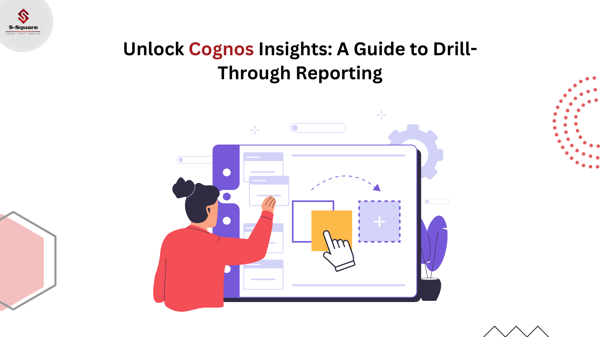 Steps to create Drill through report in Cognos